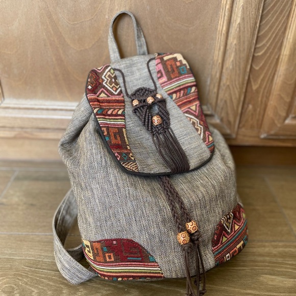 Handmade backpack - Picture 4 of 5